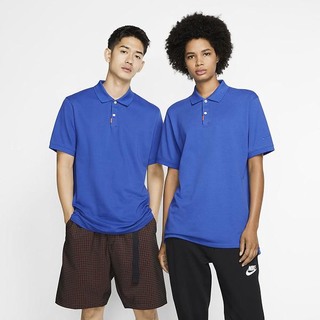 Polo Nike The Slim Fit Barbati Albastru Regal | UVIM-45762